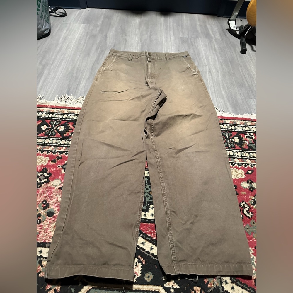 Vans brown authentic chino’s size 33 waist